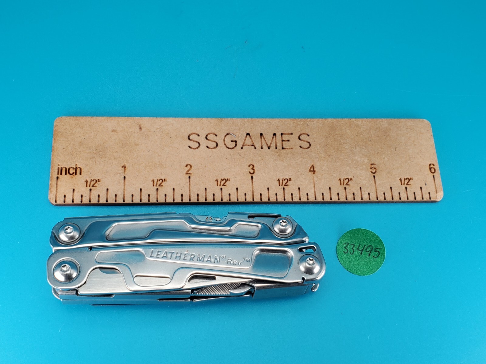 Leatherman Rev 3.8″ Multi-Tool, Stainless! OHIO CONTRACTORS ASSOCIATION