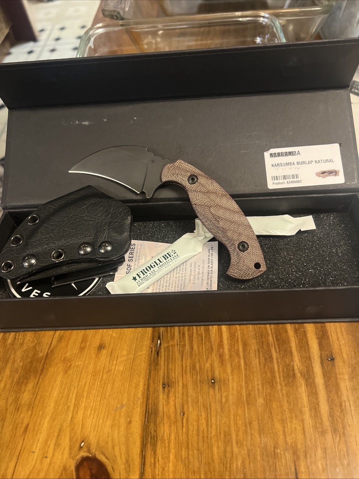 Toor Knives Karsumba Natural