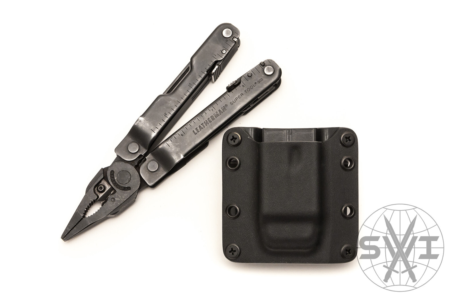 SWI Kydex Holder Belt Pouch Case for Leatherman Super Tool 300 & Rebar