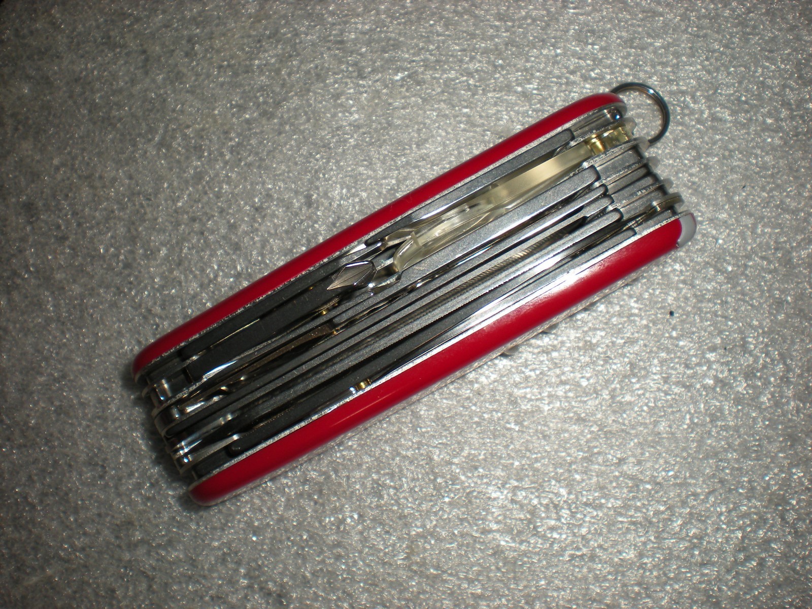 OEM Victorinox Officier Suisse Red Swiss Made Army Knife Multi Tool Saw Scissors
