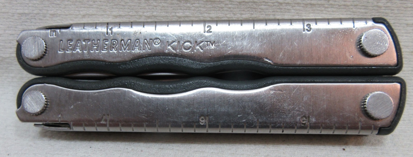 Leatherman Kick Multi-Tool 1009 Stainless Steel Knife-Pliers-More