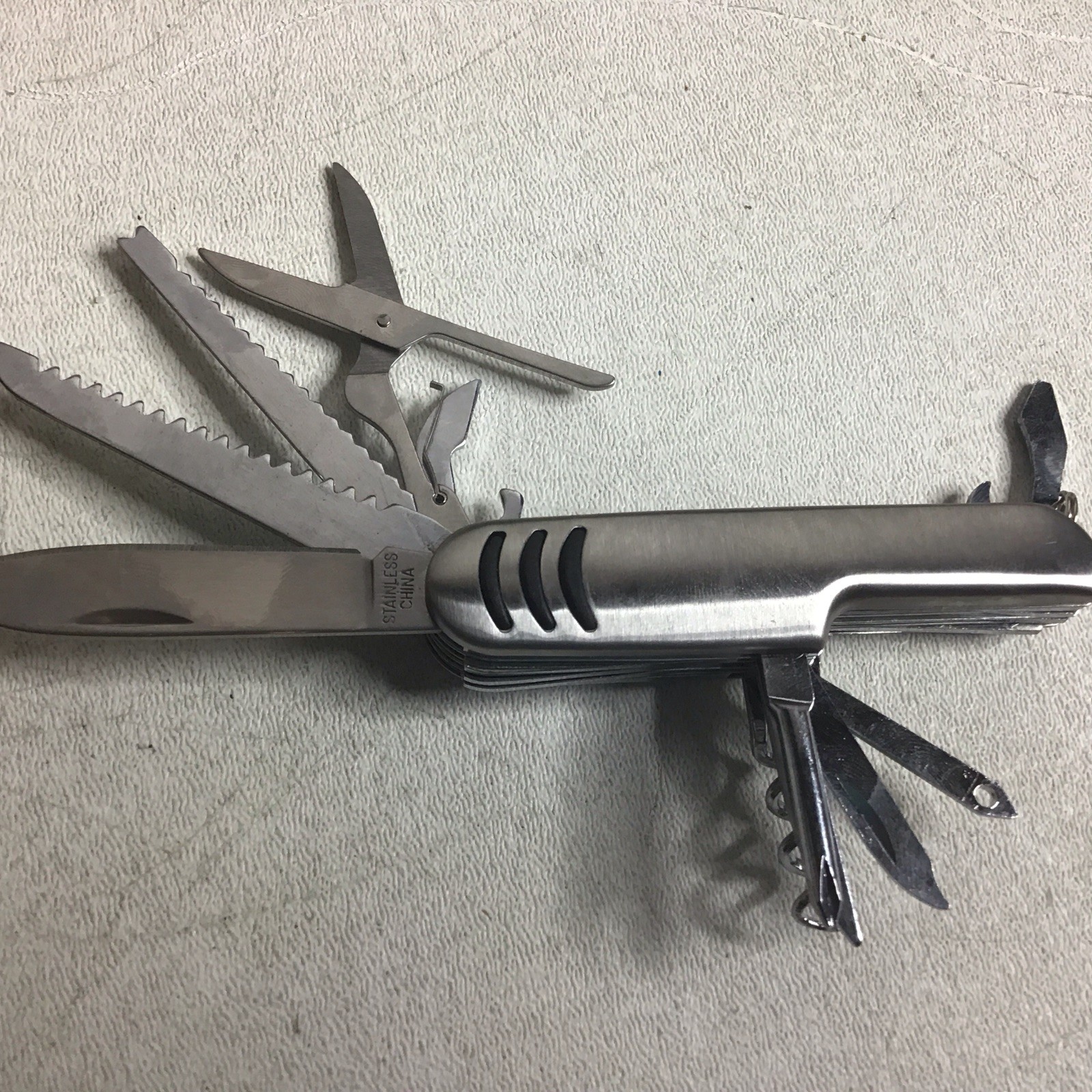 Multi 10 Function Tool Folding EDC Pocket Knife