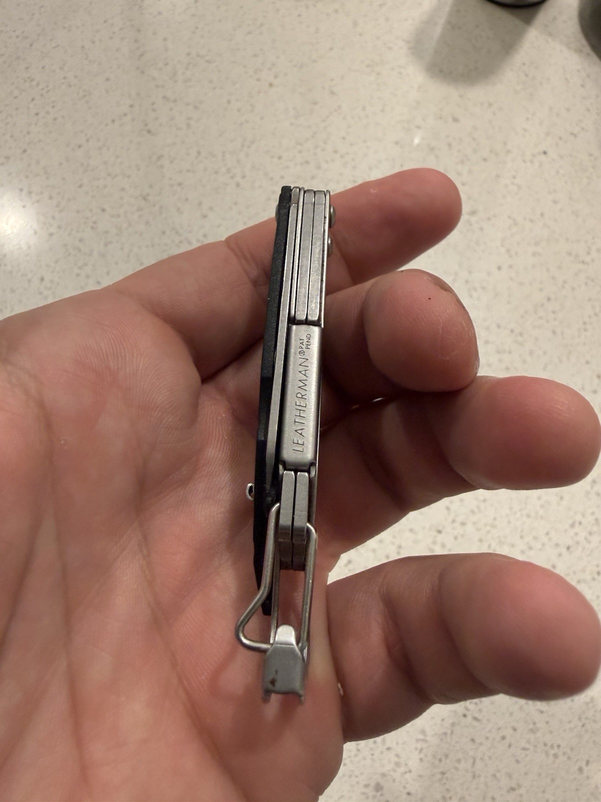 LEATHERMAN STYLE CS MINI SCISSORS MULTI TOOL KNIFE & BOTTLE OPENER 831207