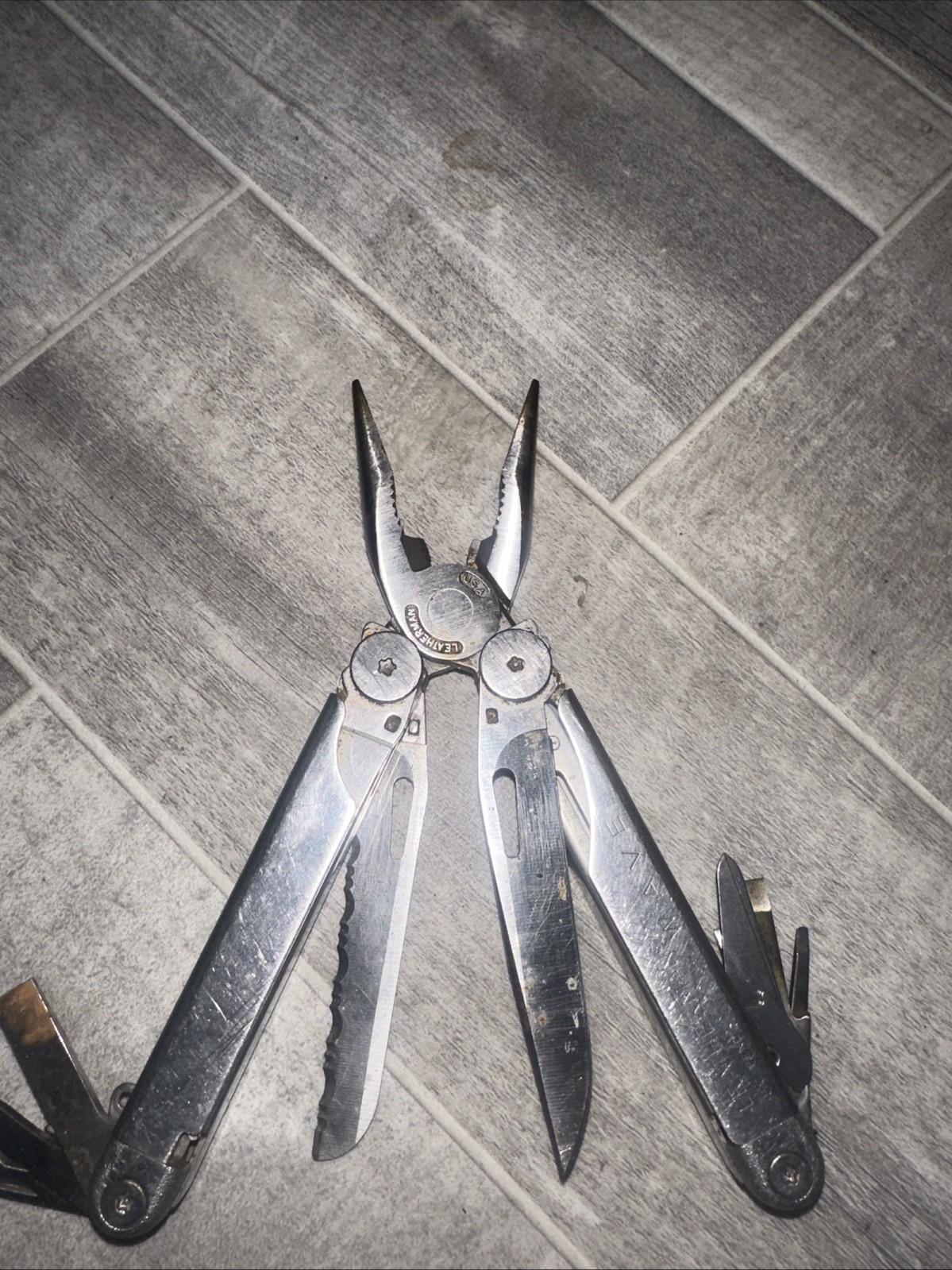 VINTAGE Leatherman Wave Multitool – Original PAT PEND Model
