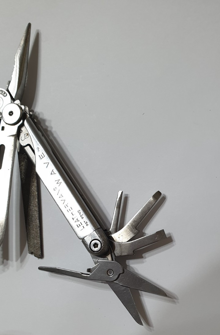 🔥🔥 Leatherman 1998 Wave OG Original Gen1 Leather Sheath Multi Tool Pat Pend