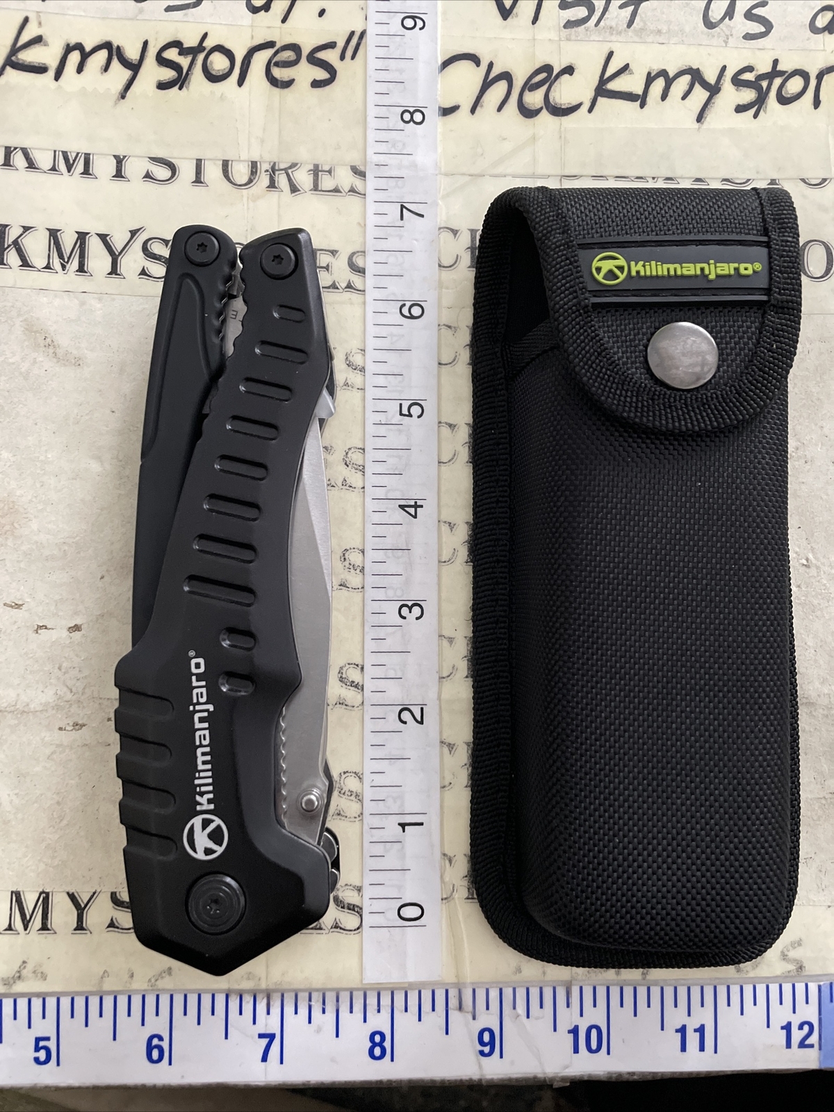 New 2X Kilimanjaro Magnus Multi-Tool with Sheath W/carry Pouch