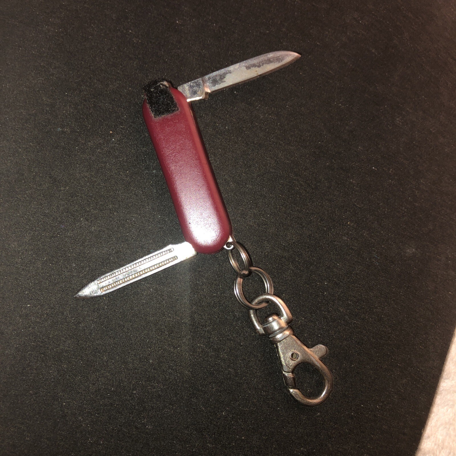 Two Pocket Knives, Stainless Steel Blades, Tools, Nail Files, One w/scissors