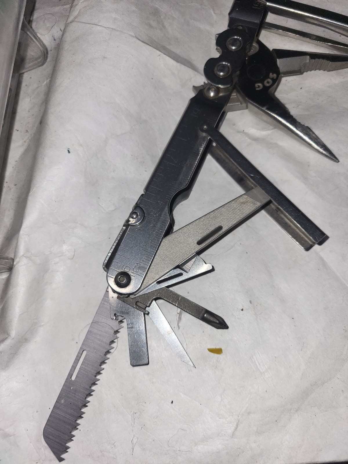 Sog Power Lock Pliers Multi Tool Stainless Steel With Sheath USA