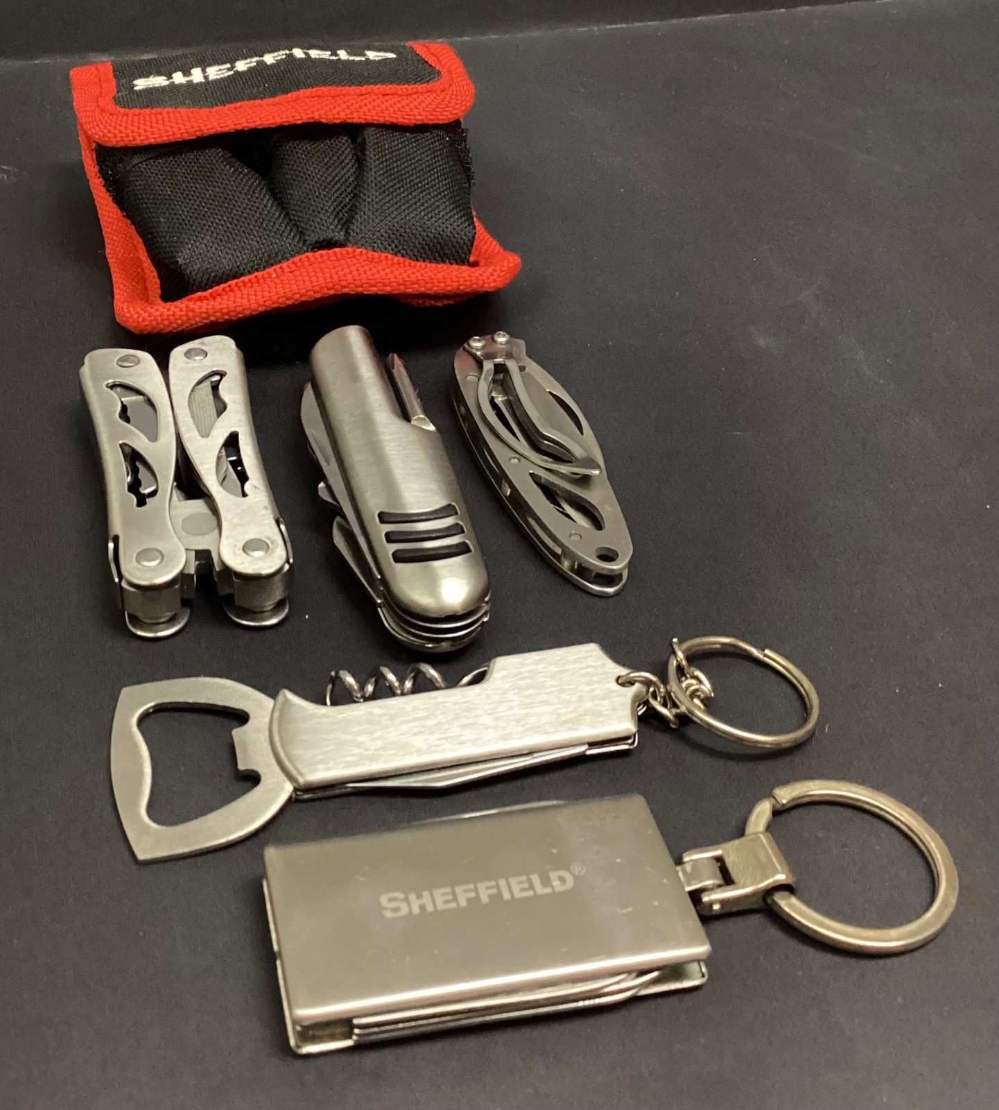 Sheffield Tool / Pocket Knife Belt Pouch/Kit Set