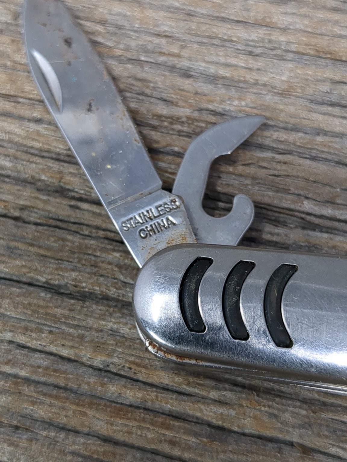 Multi-Tool Pocket Knife Stainless Steel 1.5oz SAKRATIE INCORPORATED