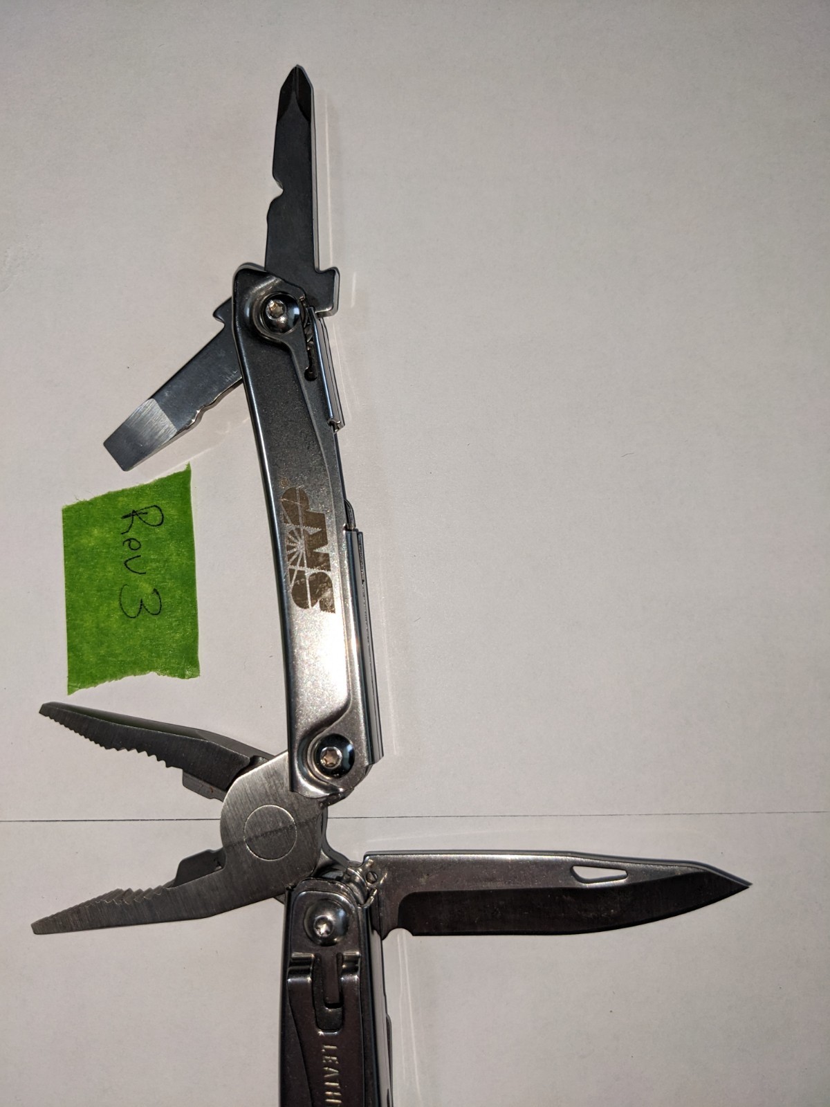 Leatherman Rev – Stainless Steel – Used – Fully Functional – FREE Shipping