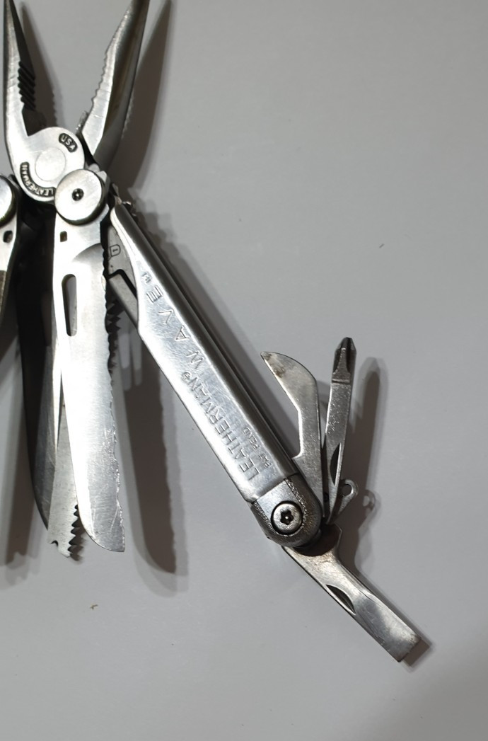 🔥🔥 Leatherman 1998 Wave OG Original Gen1 Leather Sheath Multi Tool Pat Pend