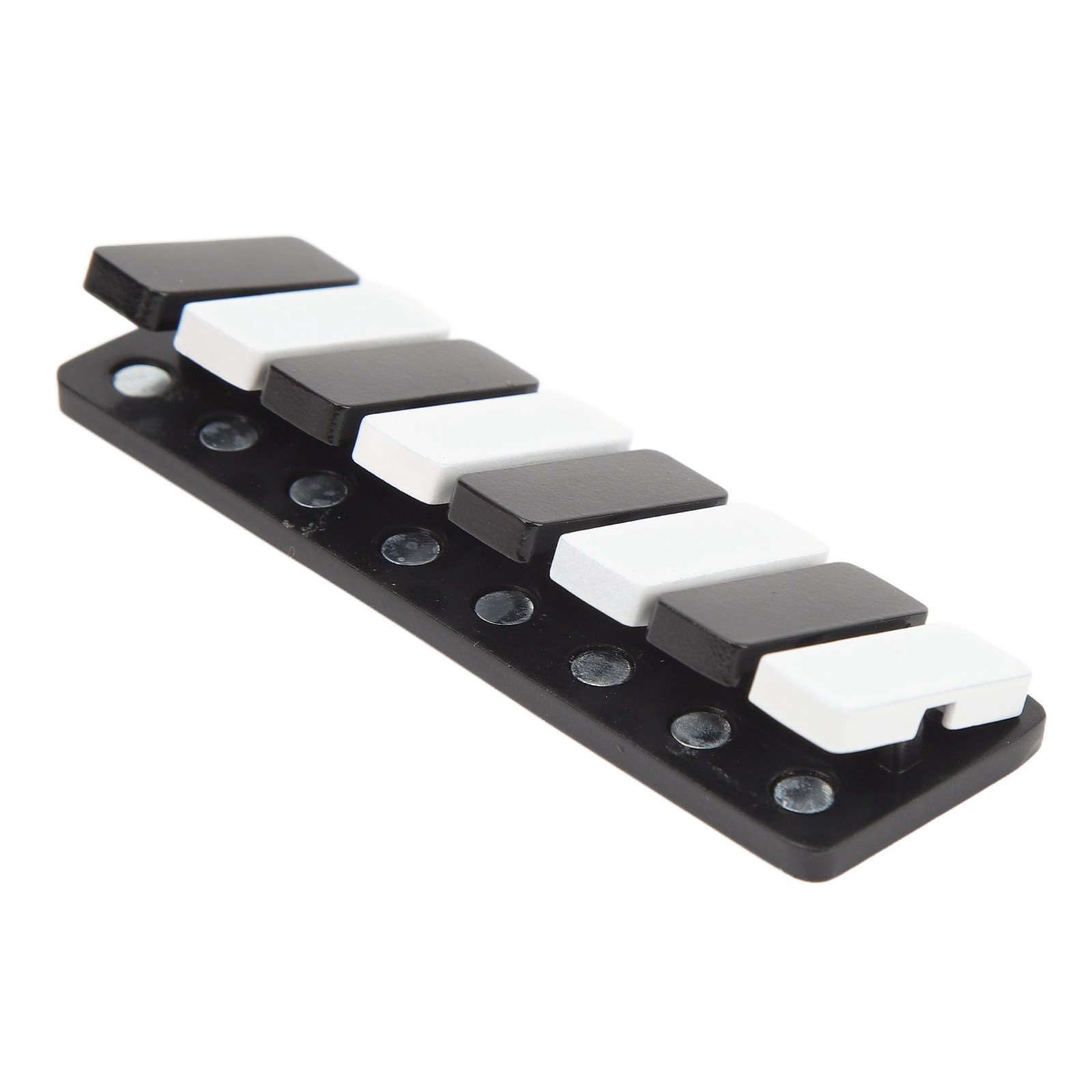 Piano Key Haptic Clicker Toy Zinc Alloy Adult Office Portable ADHD Slider