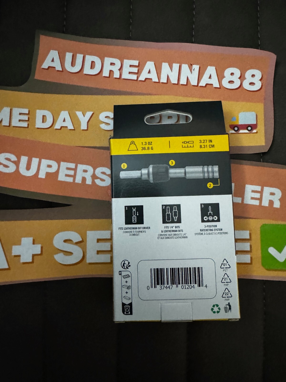 ✅NEW IN BOX✅100% AUTHENTIC✅ Leatherman Ratchet Driver 931030