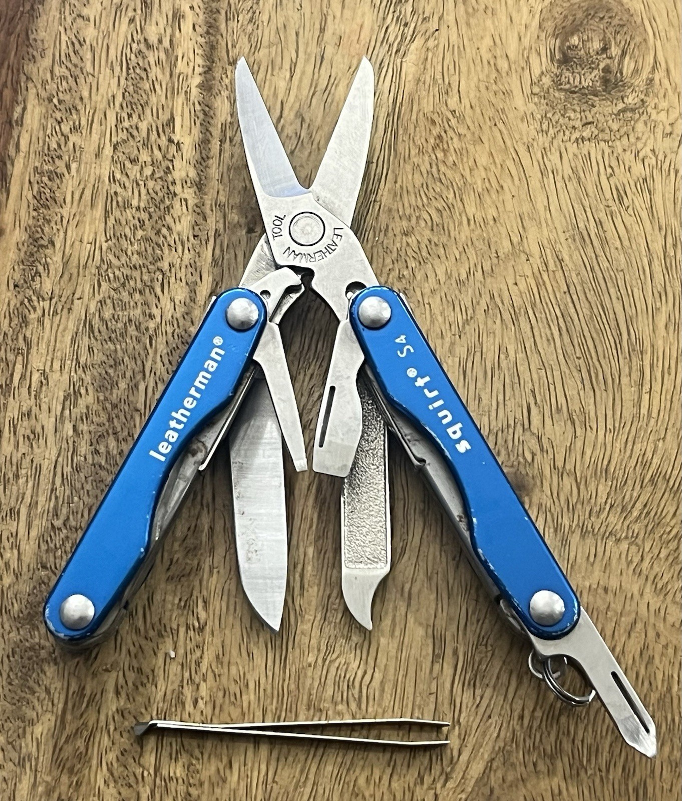 Retired Leatherman Squirt S4 Scissors Knife Solid! NICE! DISCONTINUED
