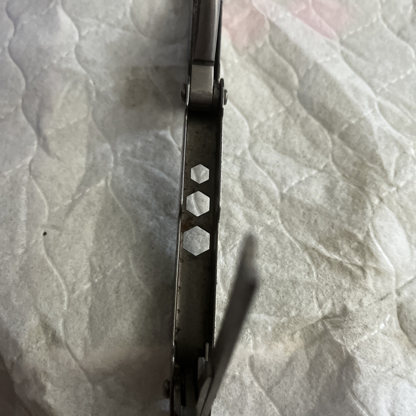 American Camper Multi Tool – Knife Ruler Screwdriver Pliers File Can Opener Etc