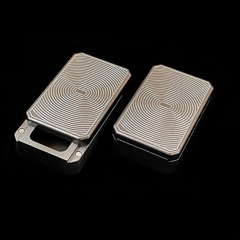 Titanium Alloy Clicker Storage Case Fidget Gadgets Candy Pill Cigarette EDC Box