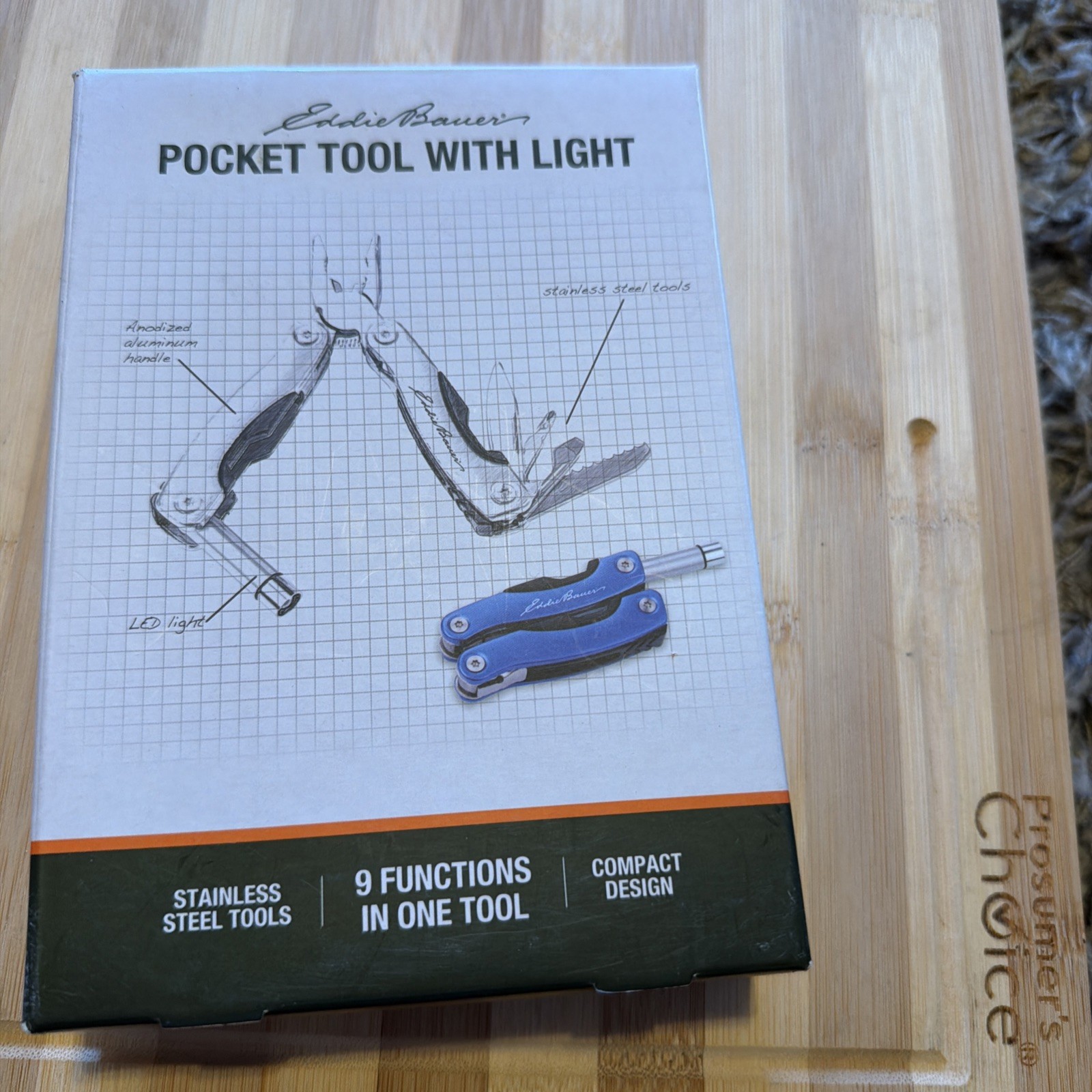 Eddie Bauer Pocket Tool With Light