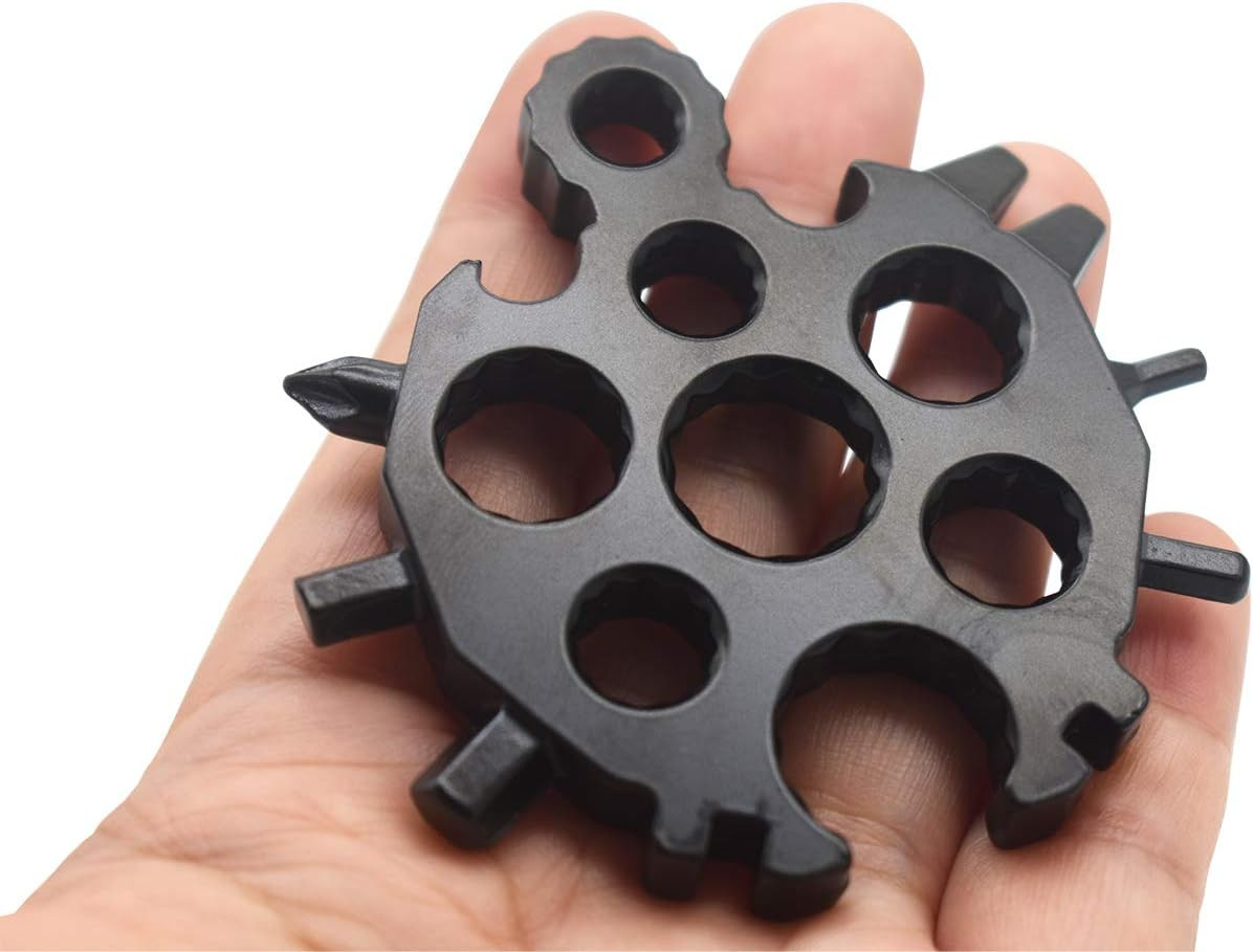 20-In-1 Multi Tool Snowflake Shape for Bottle Opener and Flat Phillips Screwdriv