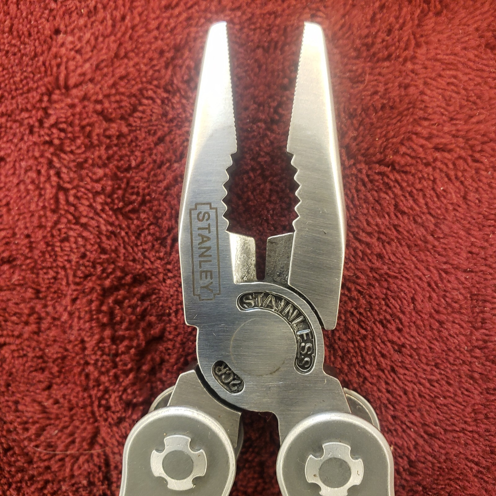 Stanley 12-In-1 Multi-Tool Knife 12 Tools, Nylon Sheath 84519K