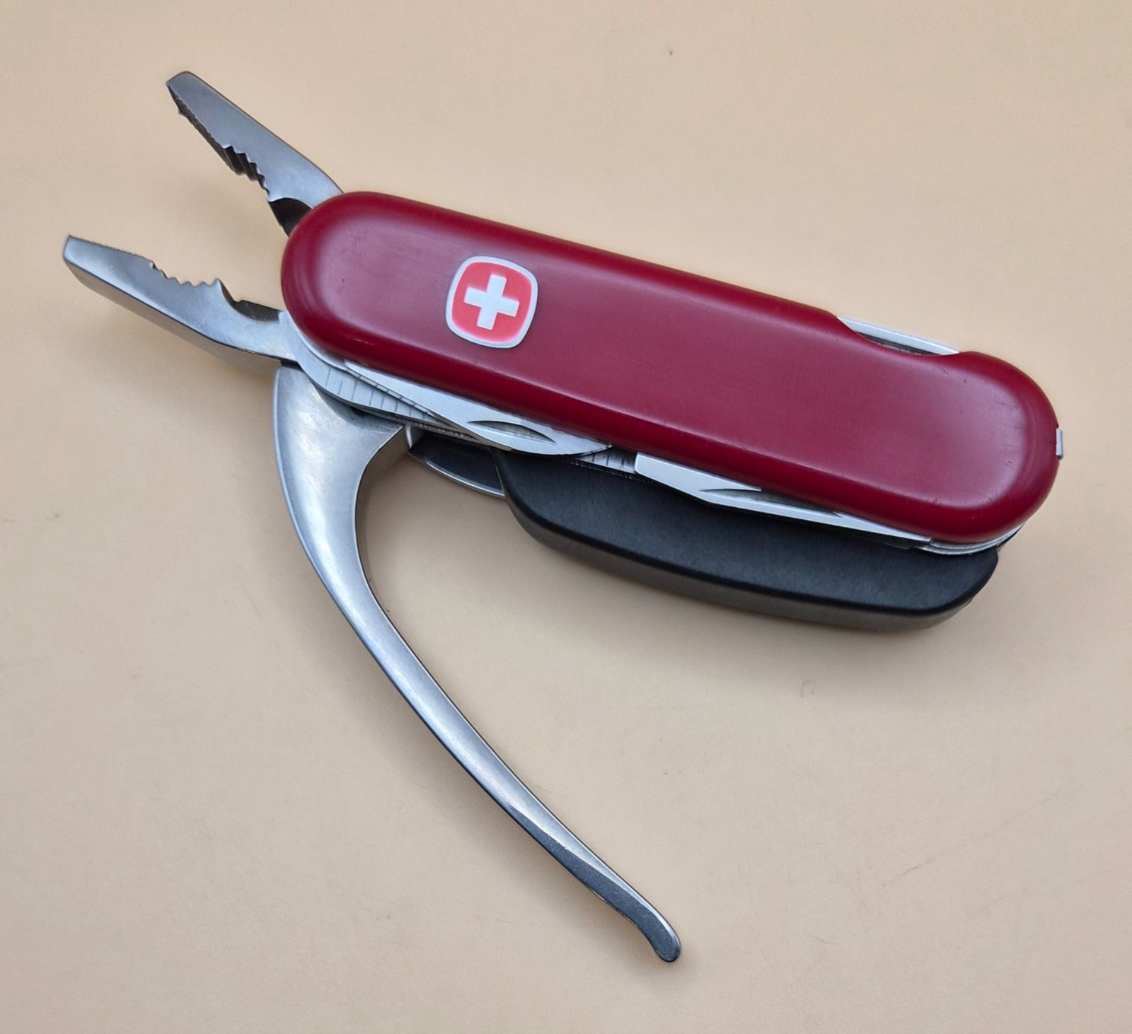 Wenger POCKET GRIP MINI GRIP Swiss Army Knife BLUNT-NOSE – Good Condition