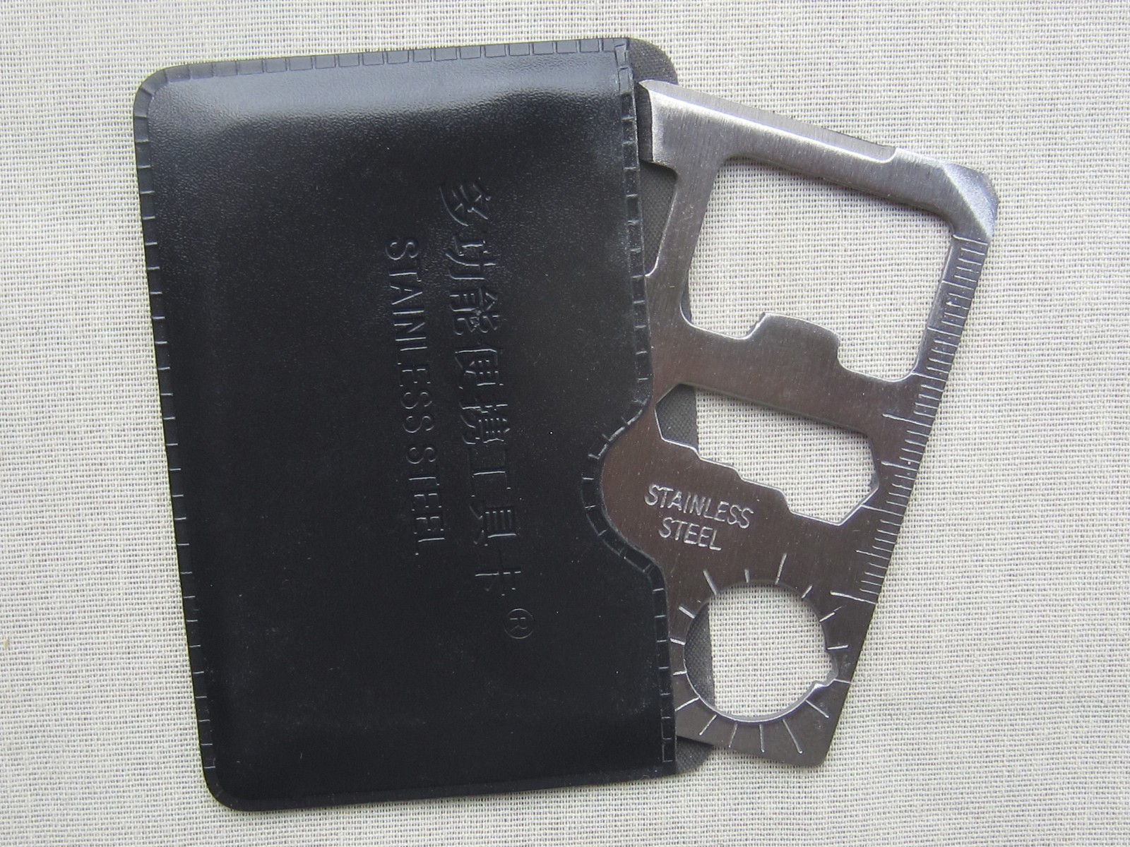 11 in 1 Multi Purpose Pocket Survival Camping Stainless Steel Knife Tool
