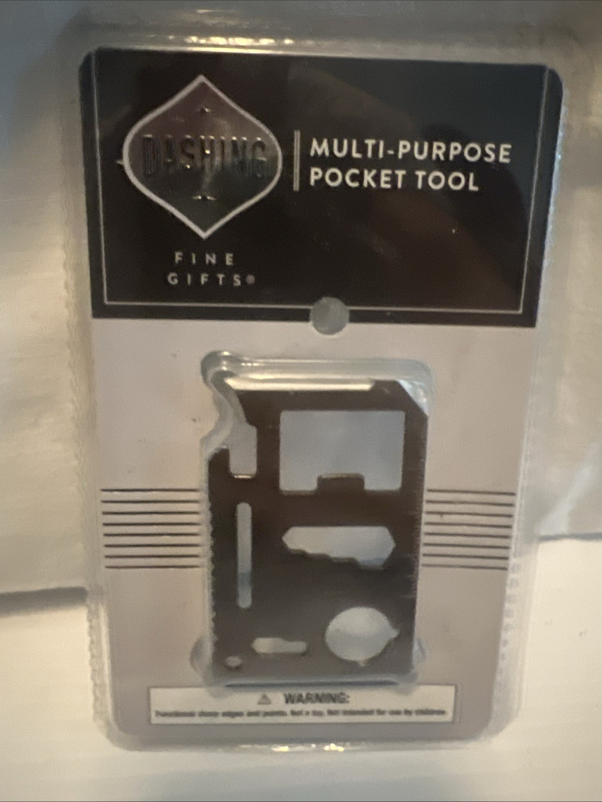 Multi-Purpose Pocket Tool Fits in Wallet Stainless Steel. FATHER’S DAY! NEW