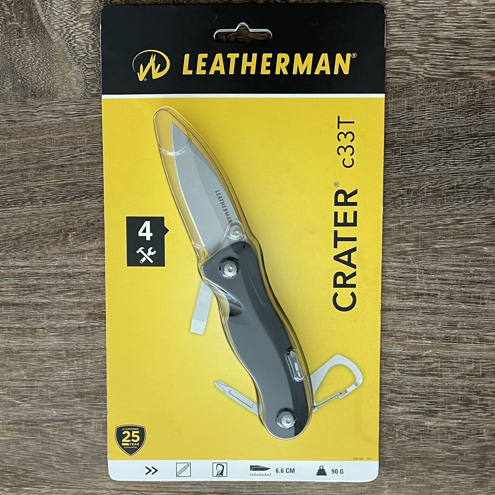 Leatherman Crater C33T multi tool. Discontinued original design, sealed.