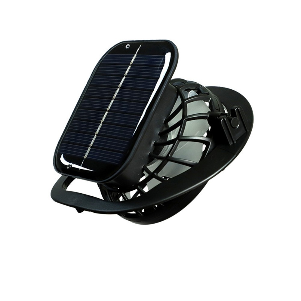 Charging Solar Charging Fan Hat Electric Fan Features Multifunctional Fan