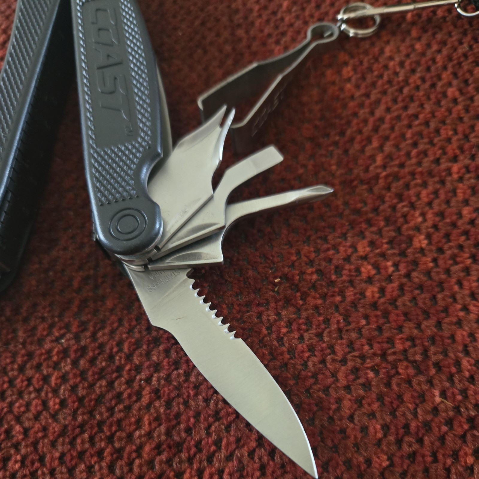 Vintage Coast Cutlery Pocket Pliers Multi-tool With Case
