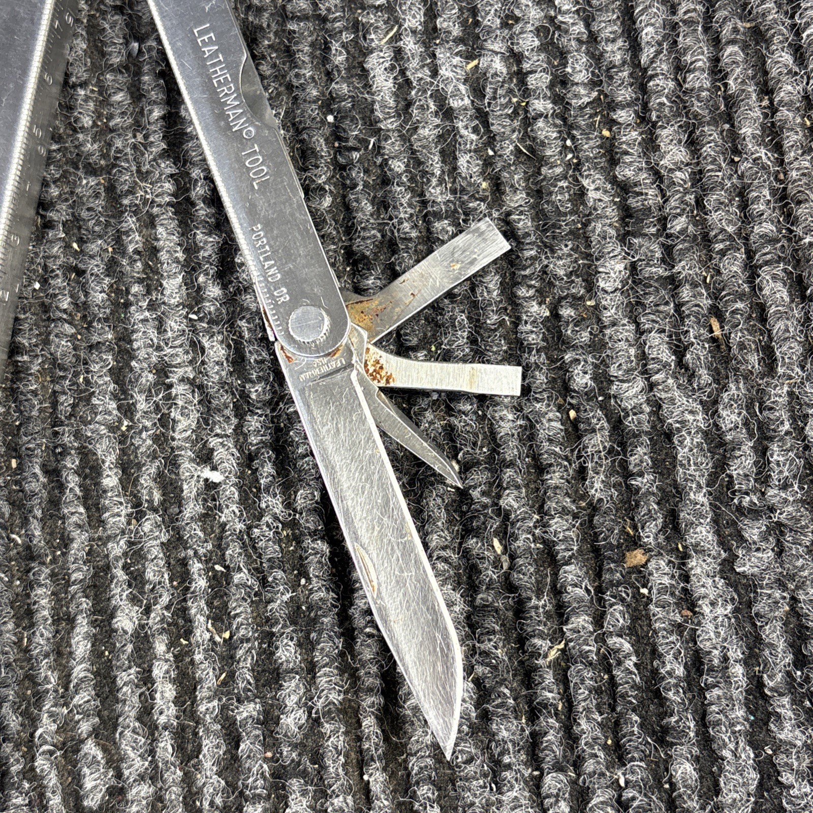 Original Leatherman Tool US REG TM Multi-Tools Portland OR Vintage (091)