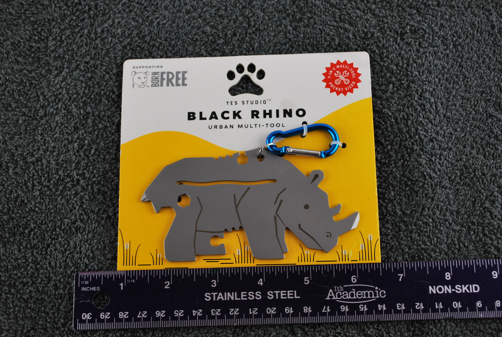 Black Rhino Urban Multi-Tool Stainless Steel 8 Function Yes Studio