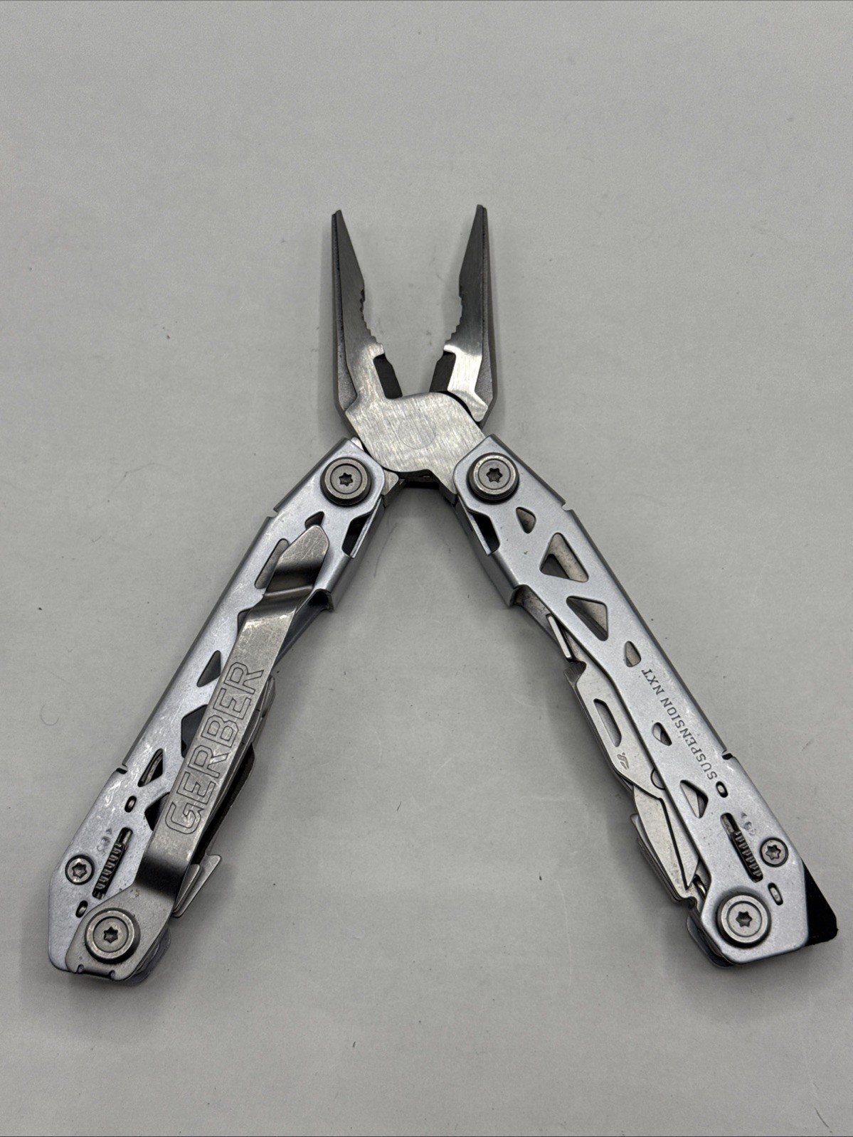 Gerber Suspension NXT & Paraframe II Knife Combo – Silver & Ti Grey