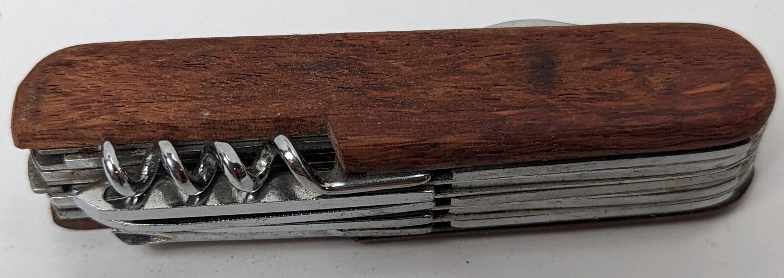 Wood Handle Stainless Steel Multi Purpose Tool – 11 Tools