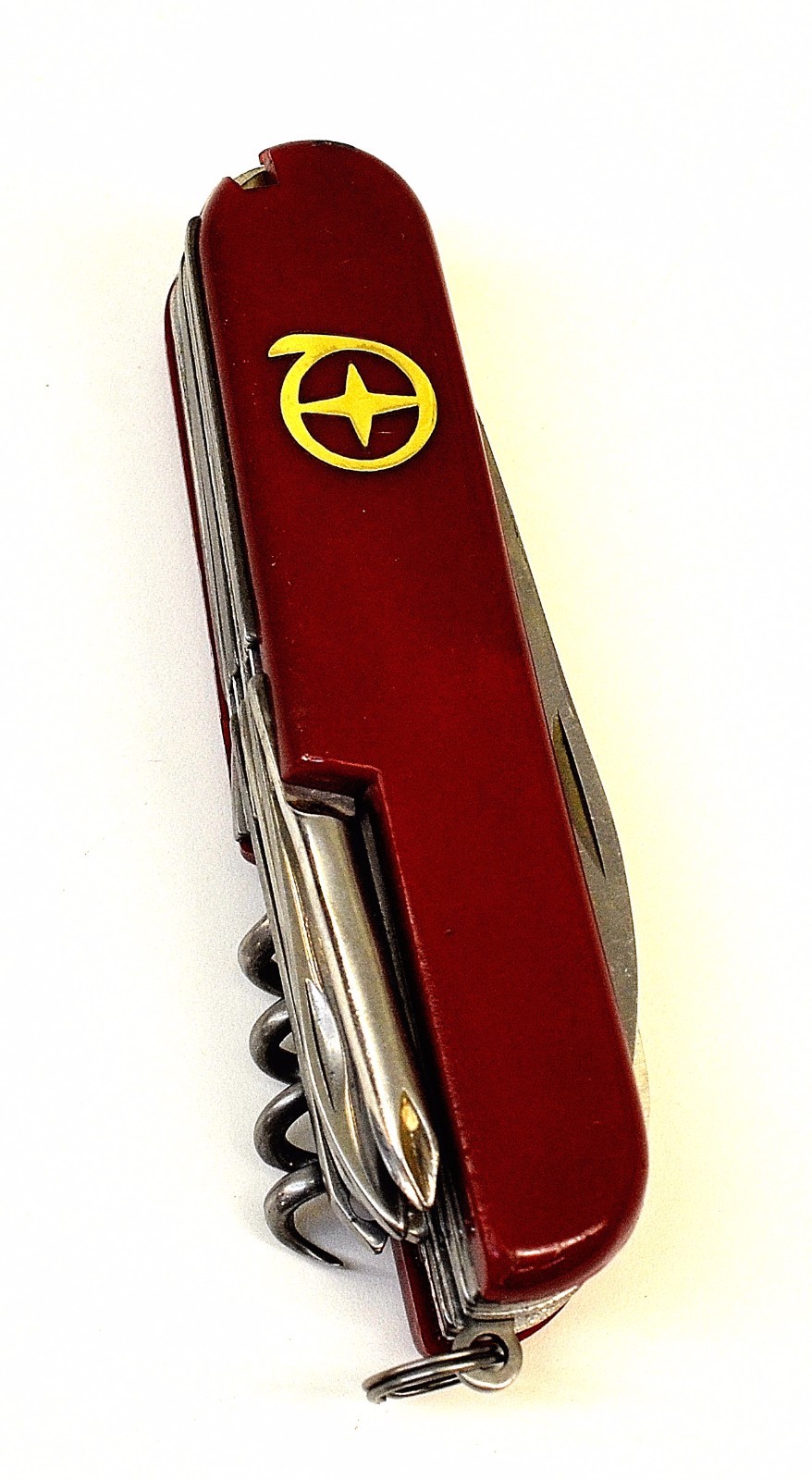 -Swiss Army Style Red Utility Pocket Knife Multi Tool China Stainless SteelBlade