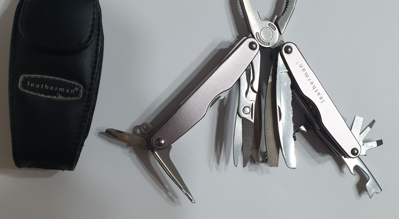 🔥 Leatherman Wave + Multi Tool Micra Keychain Bit Driver Extender Not Used Set