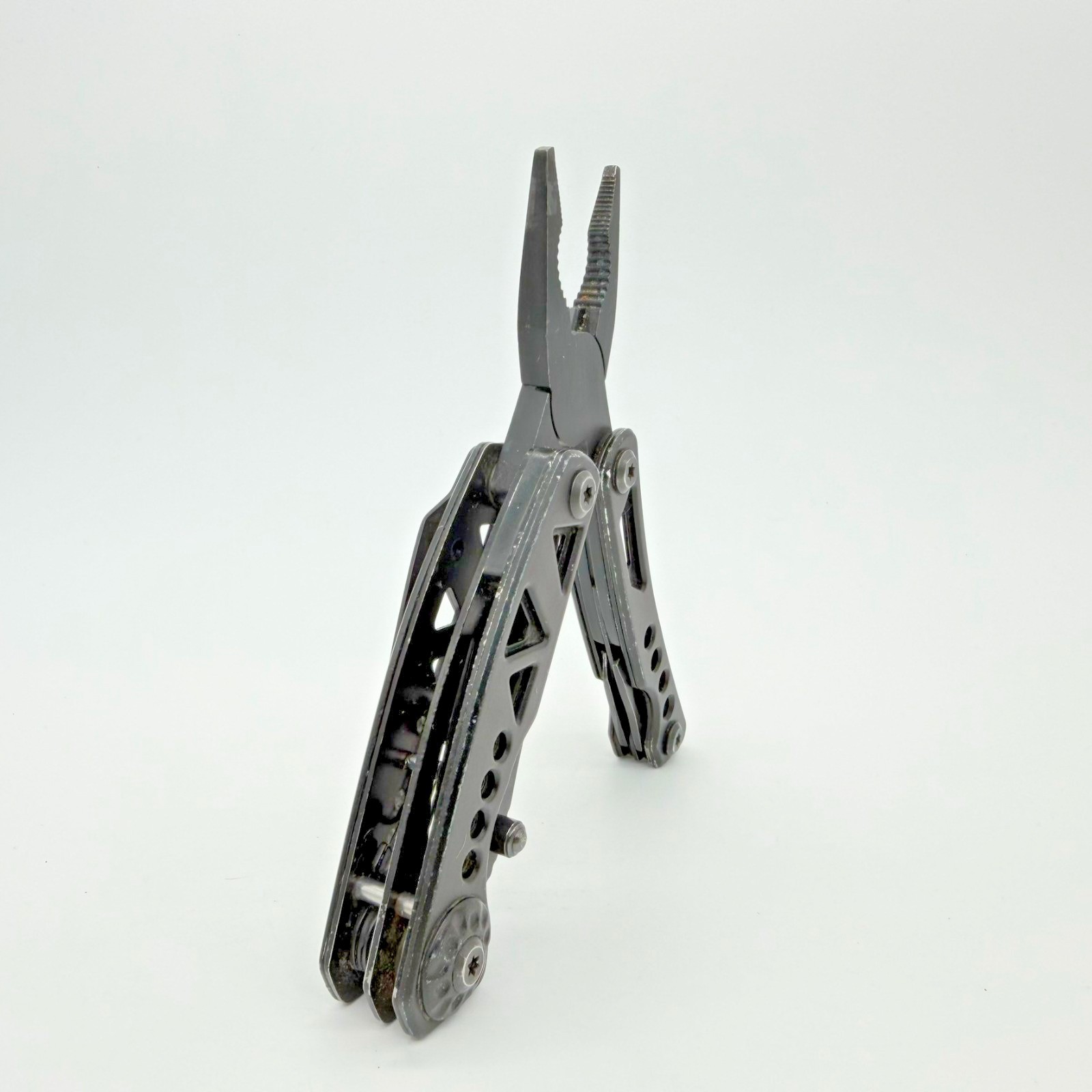Columbia GSO0045 9-Function Multi-Tool Black EDC Utility Carabiner Clip Pliers