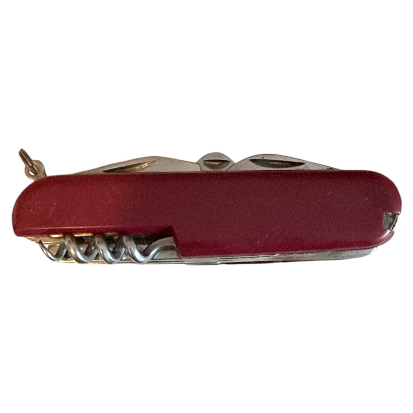 Diamond Superior Multi Purpose Pocket Knife Maroon Corkscrew, Scissors