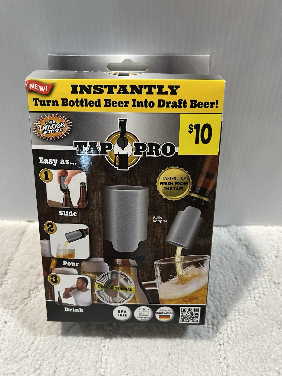 Tap Pro Bottled Beer Dispenser and Key Chain Pocket Multi-Tool 18 Tools