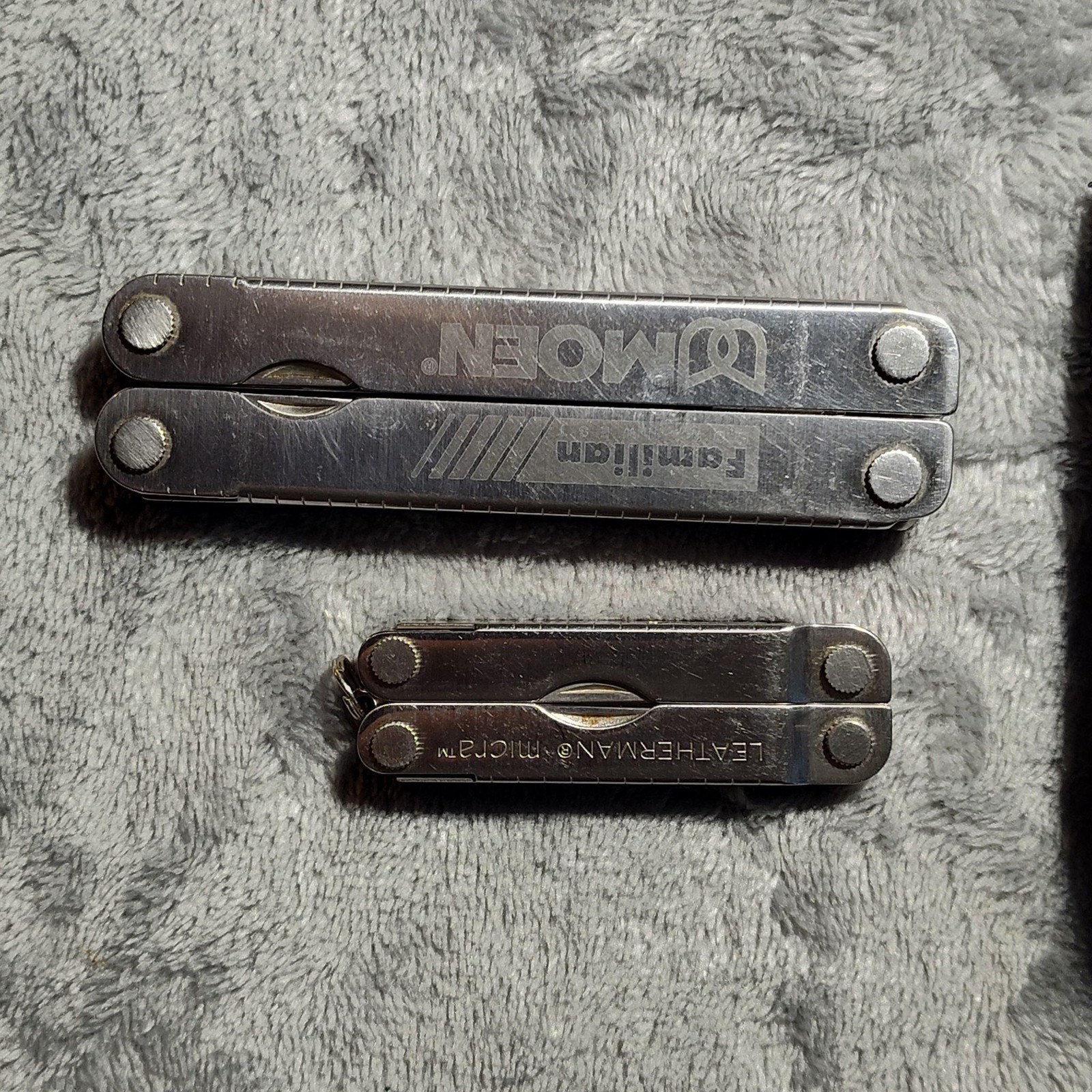 Leatherman PST Micra Multi Tool Set Pliers Knife Scissors W/ Pock-Its Sheath