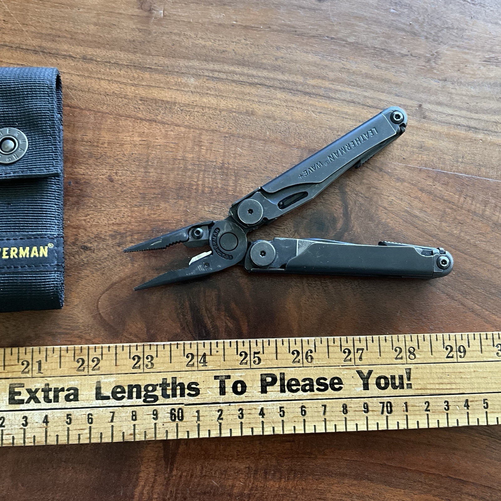 Leatherman Wave Plus+ Stainless Multi-Tool Sheath Date Code 0421 (April 2021)