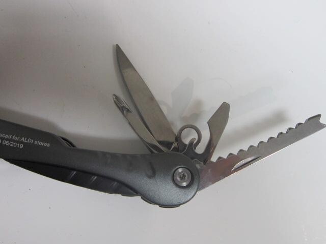 Adventuridge Multi-Tool #56580 Pliers Plus 8 Blades/Tools & Sheath