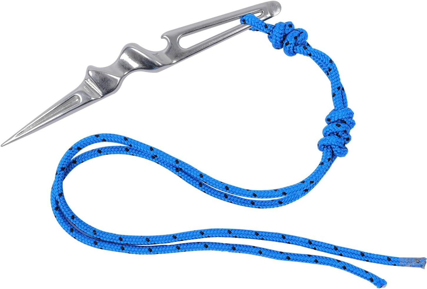 Multi-Purpose 316 Stainless Steel Marlin Spike Tool, Paracord Knotting Tool Beer