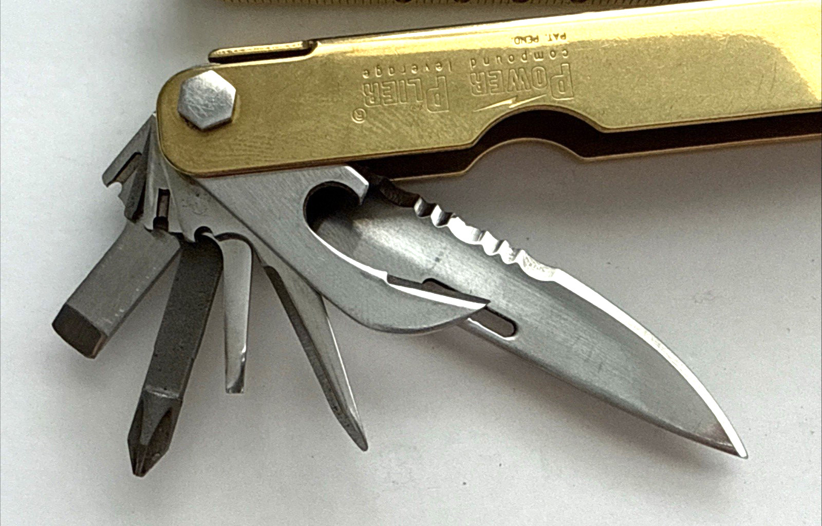 SOG Power Plier Multi-Tool Gold USA