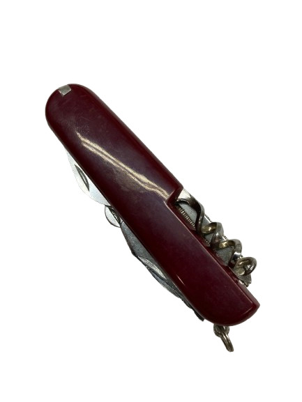 13-Function Red Camping Knife (New, Dealer Old Stock Circa 1998) K-5011R