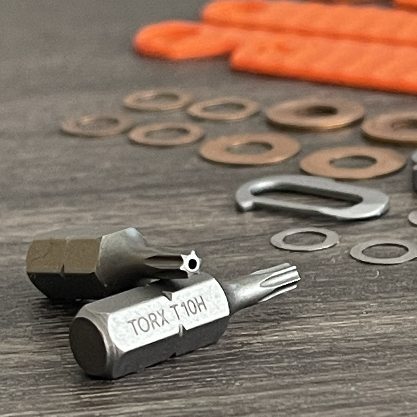 Leatherman Charge Plus G10 Orange Carbon Fiber Scales replacement part ORIGINAL