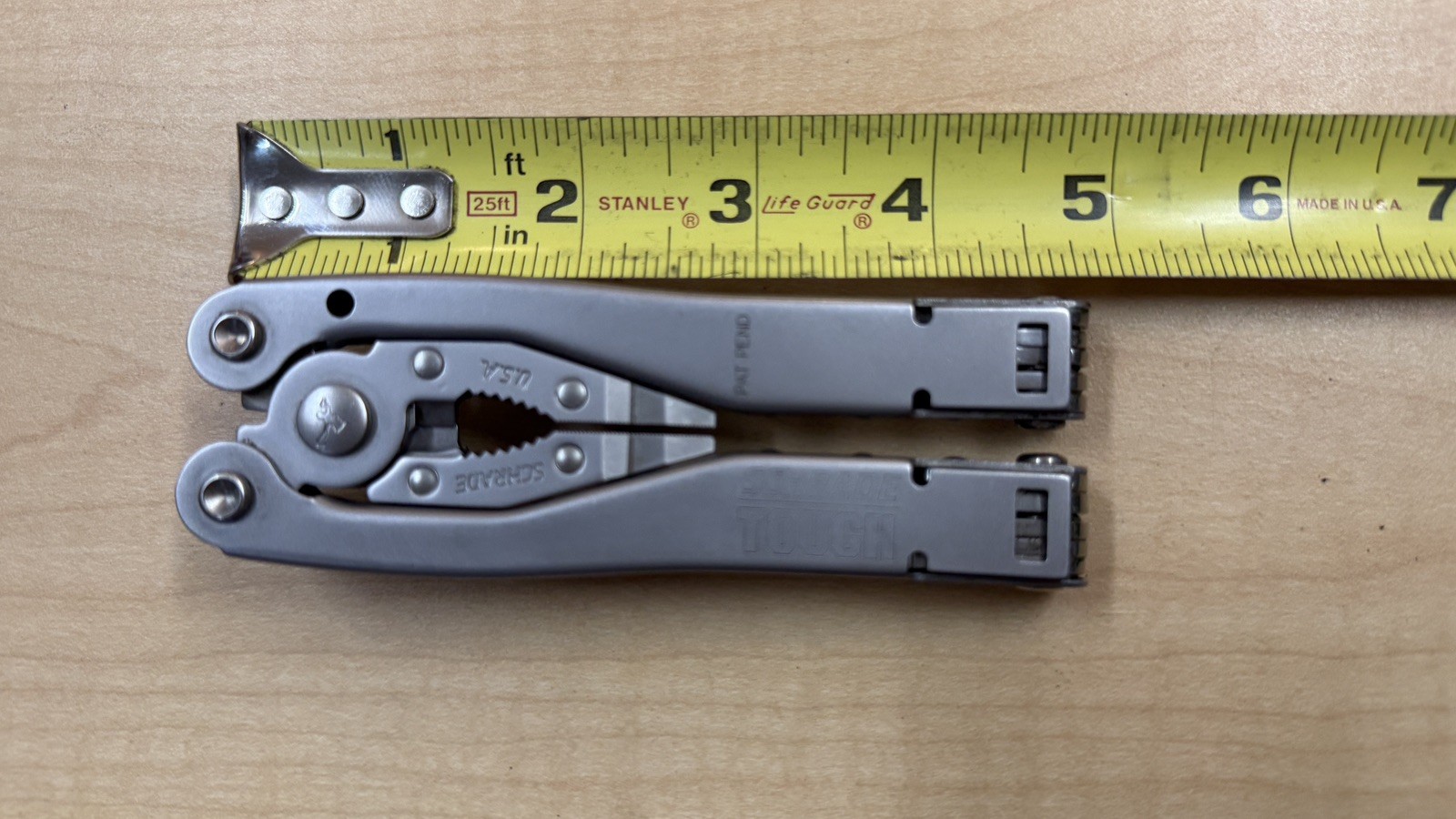 Schrade Tough-Tool Multi-Tool Pliers Knife with Leather Sheath! Made In USA!!!