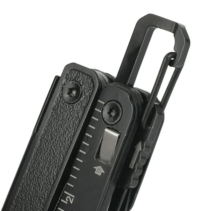 Swiss Tech Uberall 11-in-1 Folding Mini Multi-Tool Ultra Compact with Leather Sh