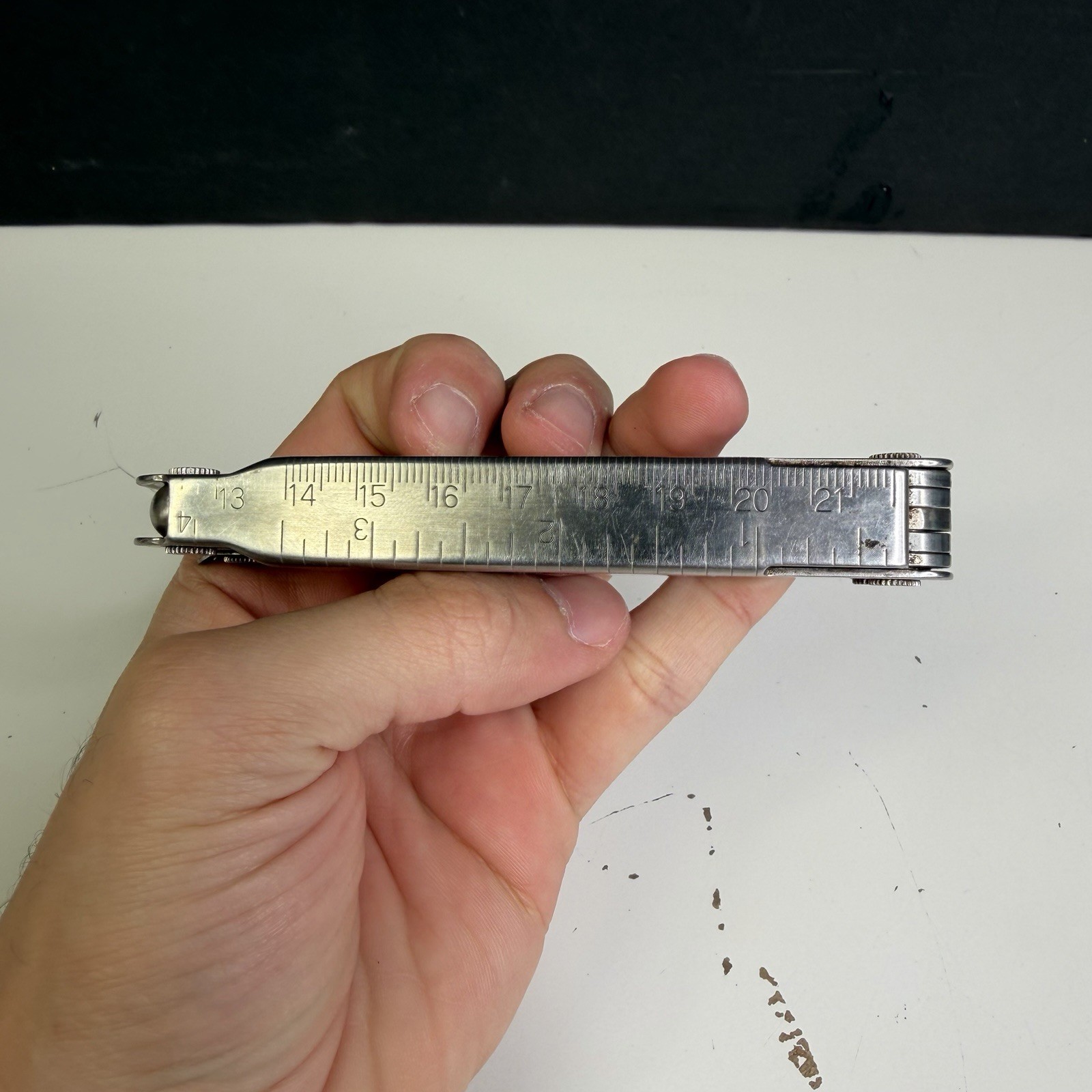 VTG Original Leatherman Super Tool Stainless Steel Multitool Portland USA