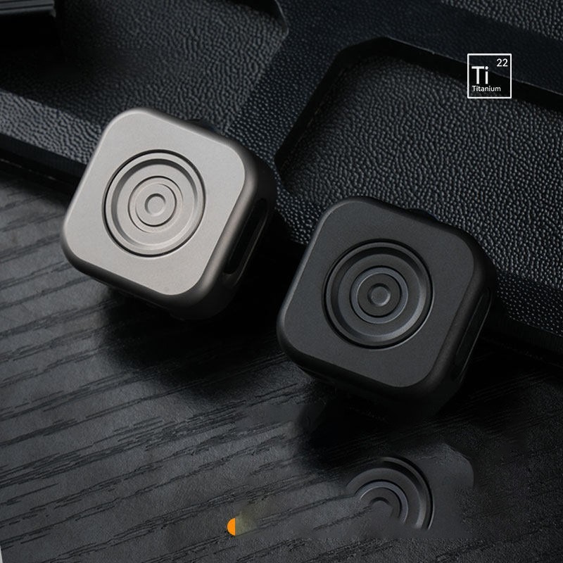 Titanium Alloy Mini Flashlight Magnetic Clip EDC Pocket Torch Outdoor Carry Ligh